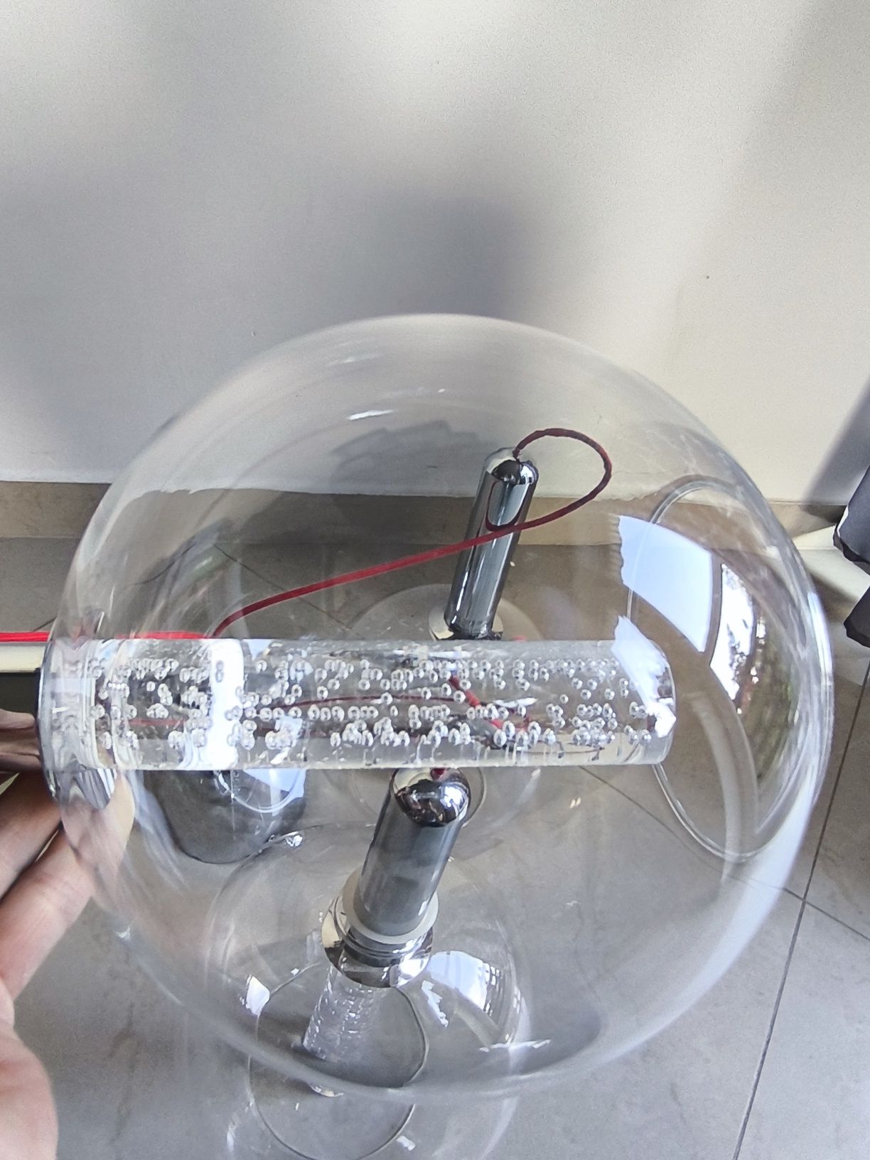 Zuma Line Szklana lampa sufitowa wiszaca