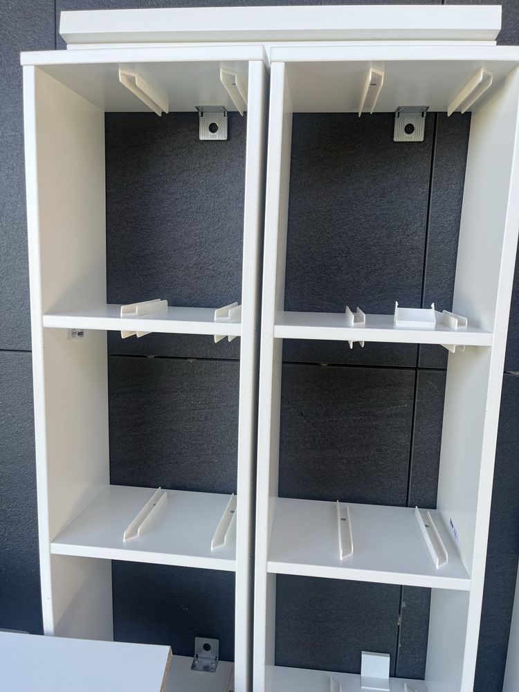 Estante trofast ikea com cestos metalicos cinza