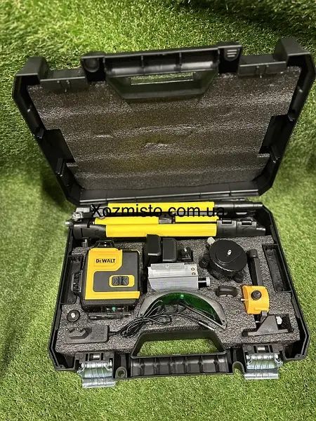 Акумуляторний лазерний нівелір DeWalt DCLE34031N 4D-16 променевий
