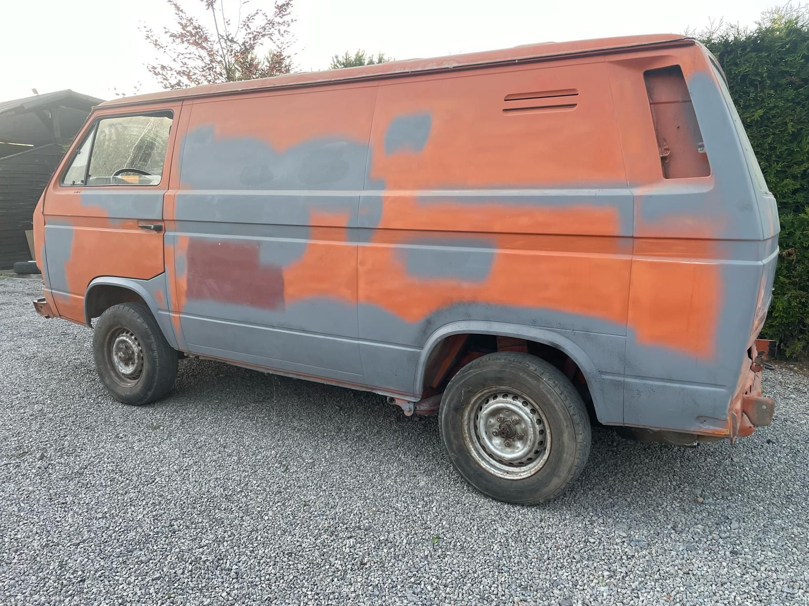 VW T3 kultowy transporter baza na kampera 1.6 TD przebieg 59 tyś