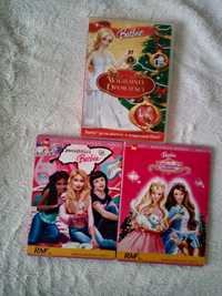 Płyty DVD bajki Barbie oryginalne księżniczki