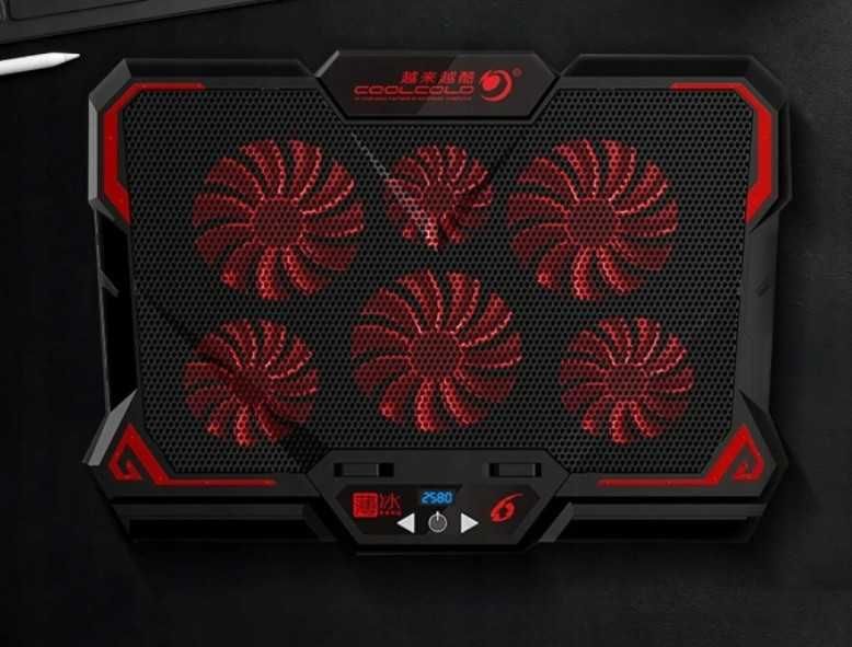 Podstawka Podkładka Chłodząca pod Laptop Notebook Wyświetlacz Led