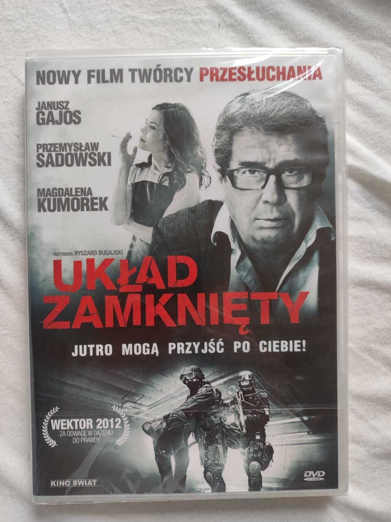 Układ Zamknięty Janusz Gajos Film DVD CD Na Płycie - NOWY