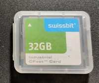 Karta pamieci CF Compact Flash 32GB Industrial, Swissbit tanio!