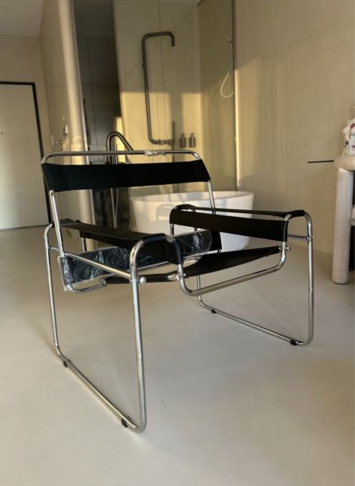 Wassily Chair Bauhaus Nowy Wysyłka Fotel