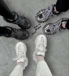 36-45р Кроссовки Balenciaga Track Black White Grey 1-1 Original