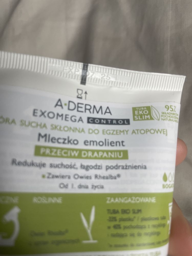 A-Derma exomega control 200ml mleczko emolient balsam