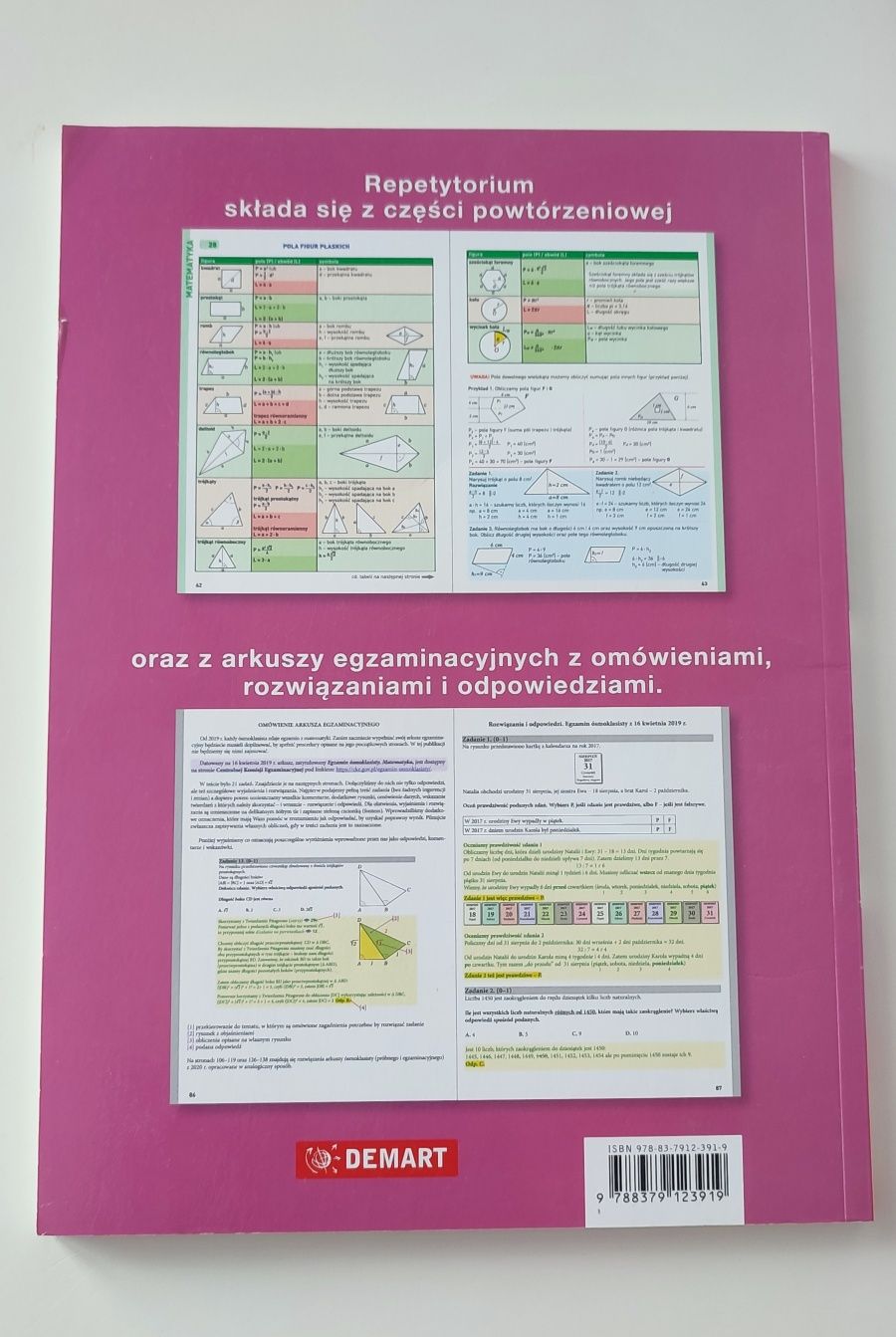 Repetytorium, egzamin ósmoklasisty matematyka. Combo