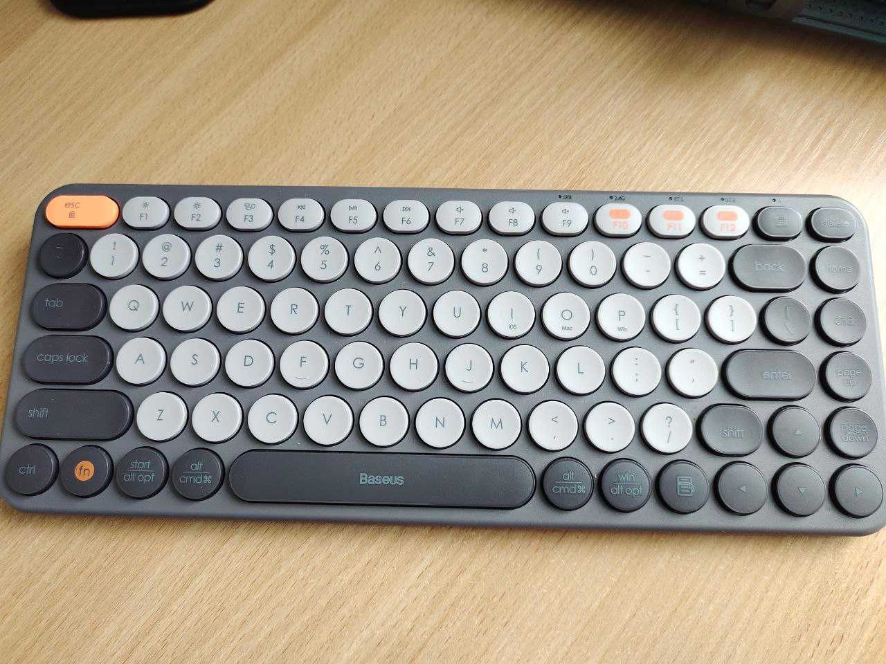 Блютуз клавіатура. Бездротова трирежимна клавіатура Baseus Creator