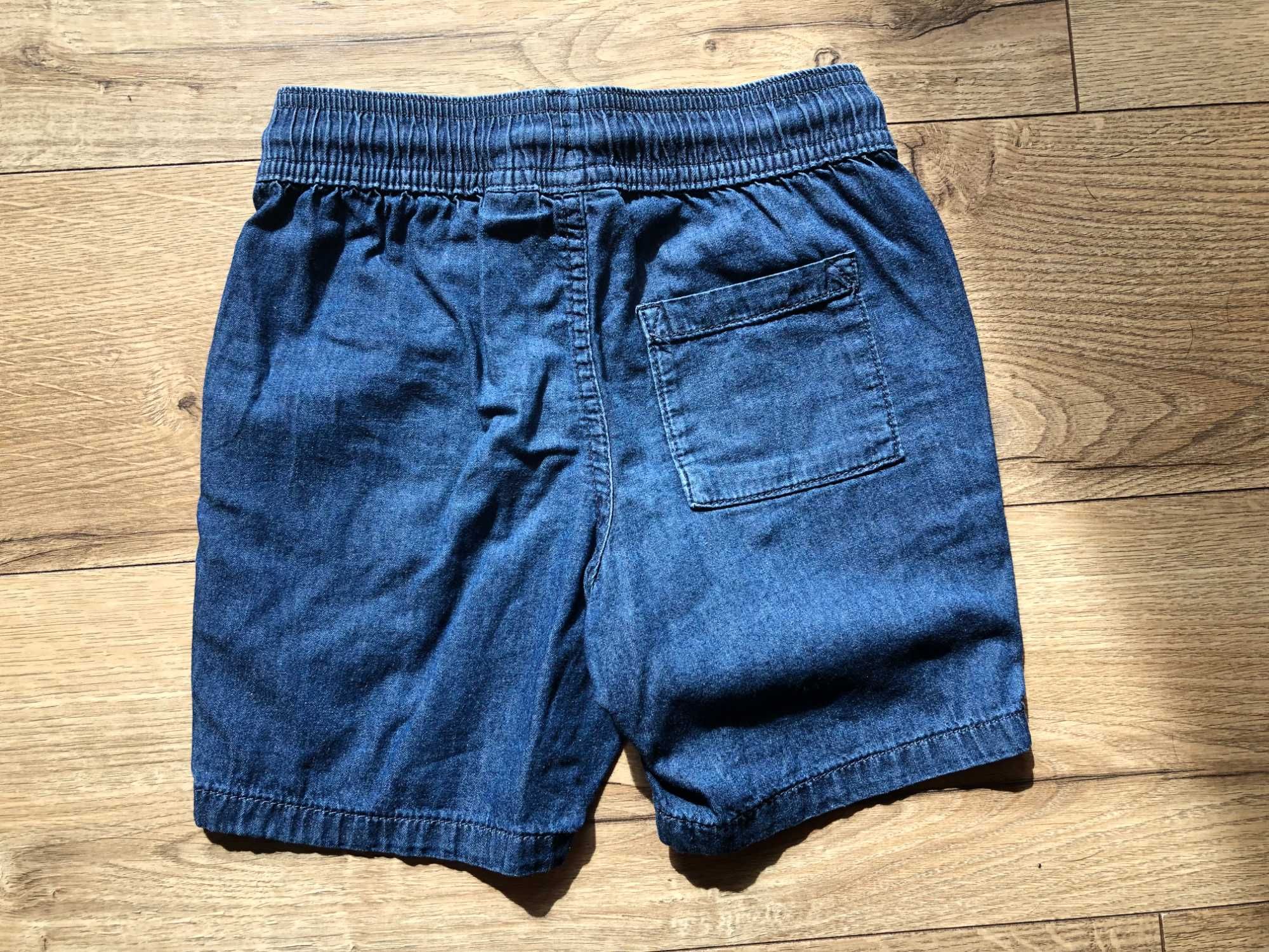 Krótkie spodenki szorty dziecięce x3 szt H&M Lupilu 98/104