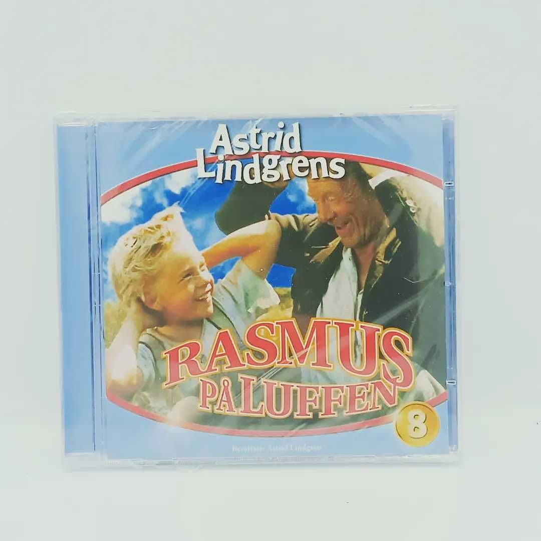 Płyta z audiobukiem szwedzkim Rasmus På Luffen Seria Astrid Lindgren
