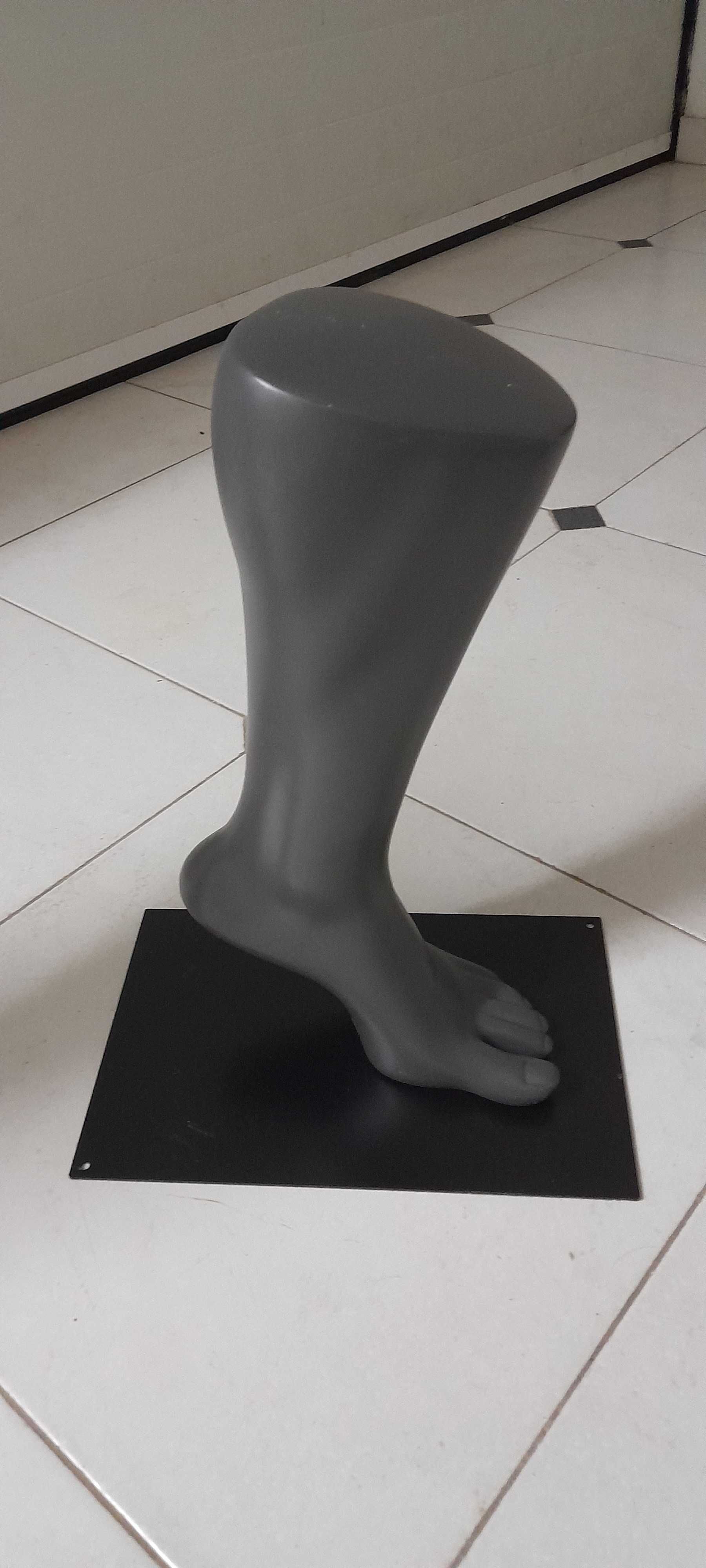 Pé de exposição de perna homem
