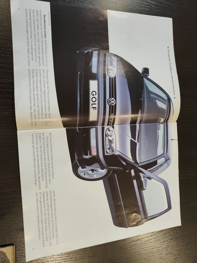 Prospekt Golf III GTI 1993 r.