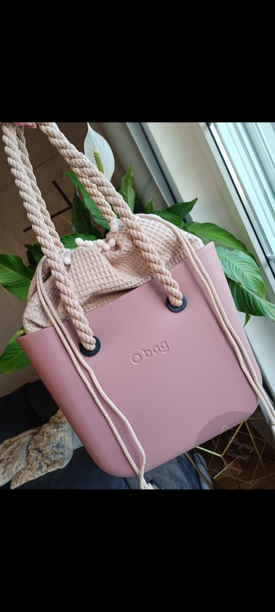 Nowa torebka obag old pink mini