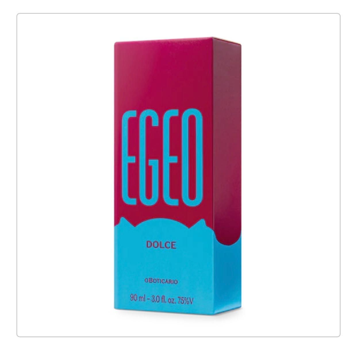 Egeo Dolce Eau De Toilette, 90ML - Boticário