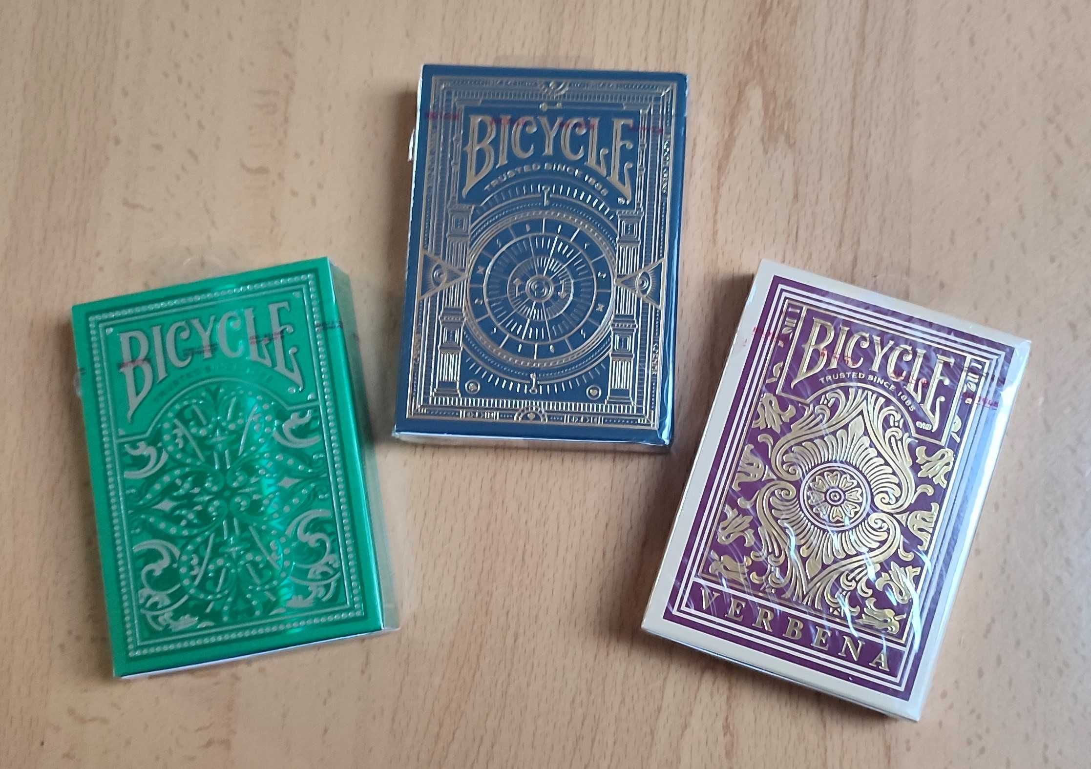 Baralhos de Cartas Bicycle Jacquard, Cypher e Verbena