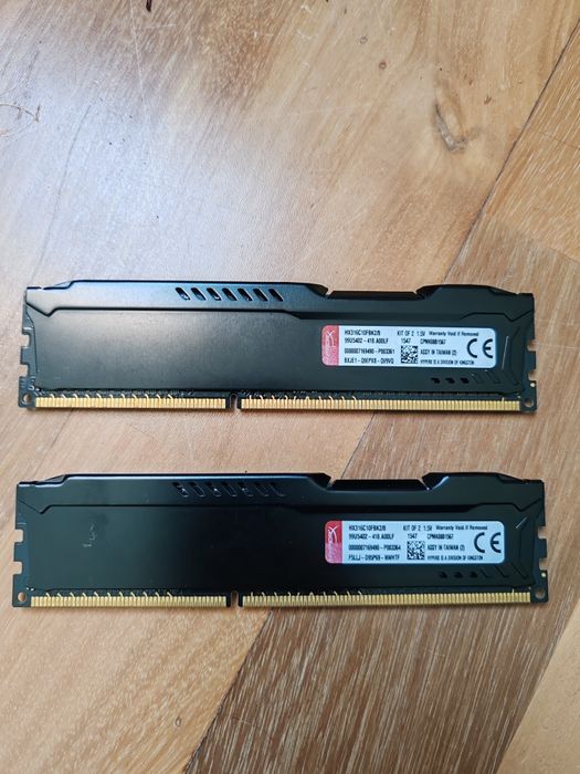 Pamięć DDR3 Kingston Fury 2 x 4 GB 1600MHz