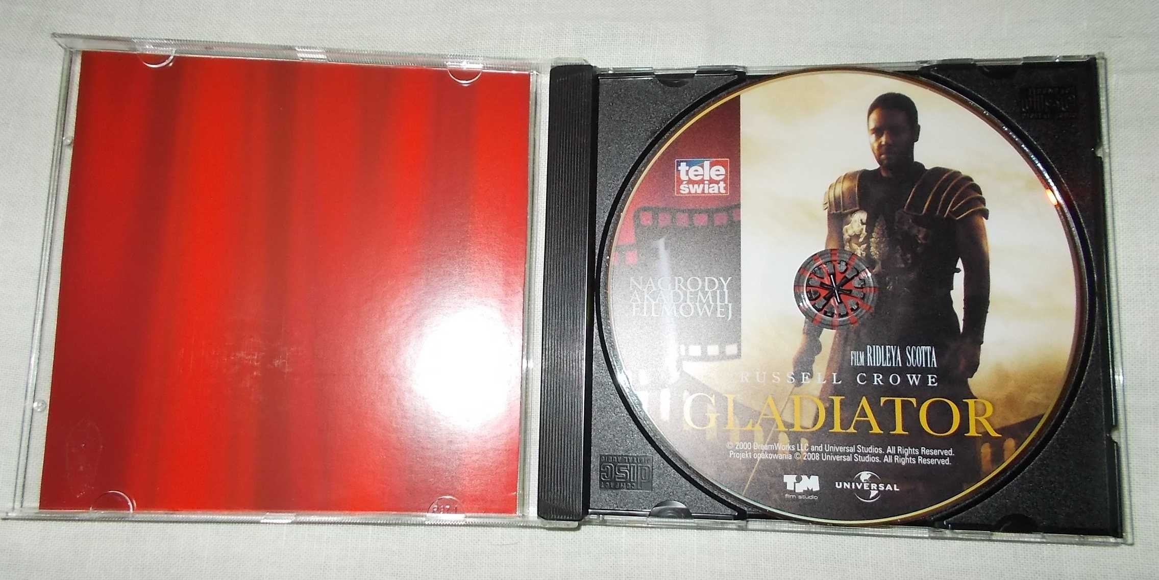Film DVD - Gladiator (Teleświat) - (2000r.)