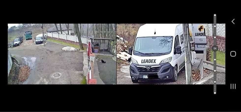 Камера відеонагляду відеоспостереження поворотна 360