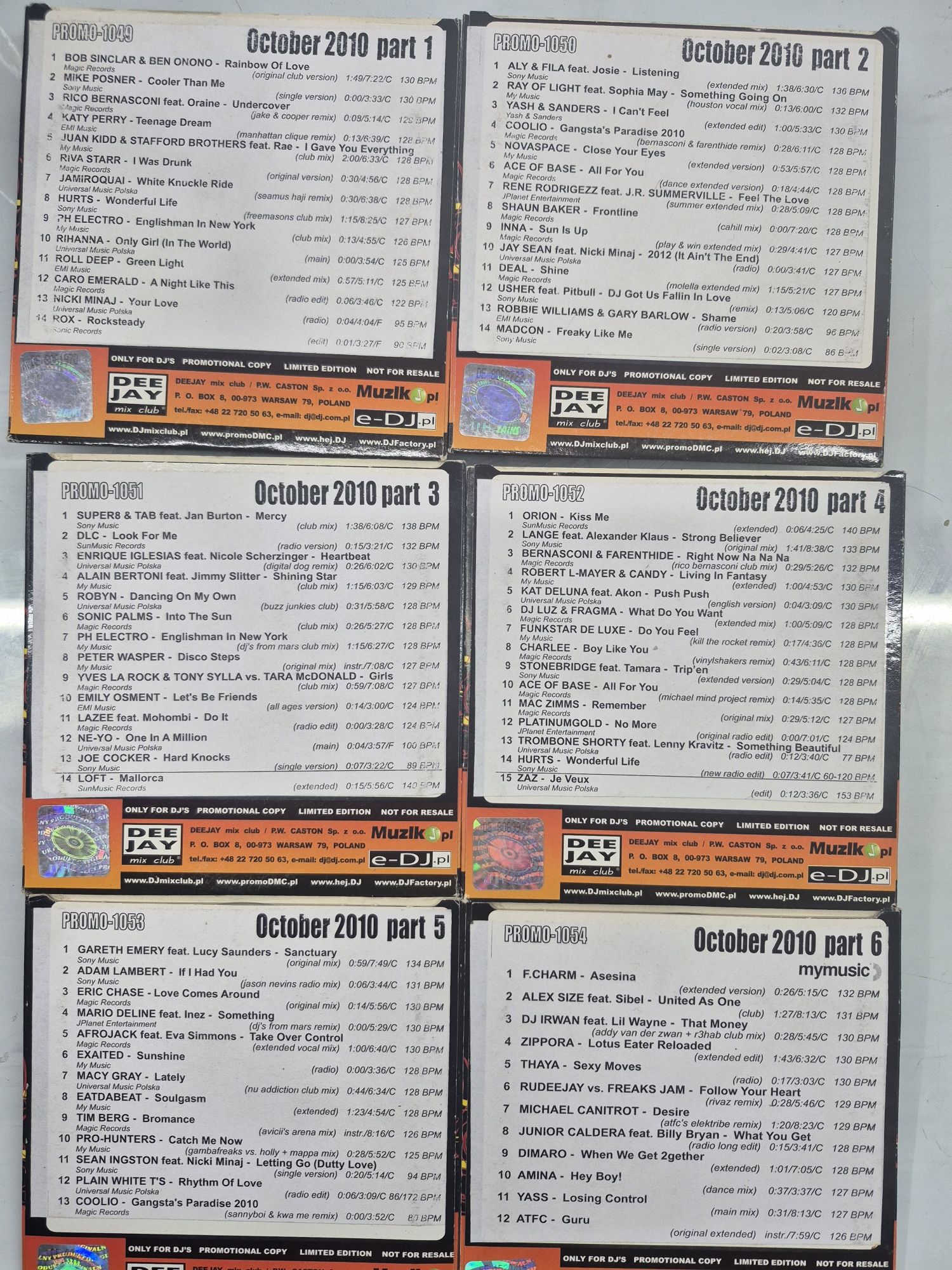 DJMC Dee Jay mix club oryg CD legal muzyka składanka zagran polsk 2010