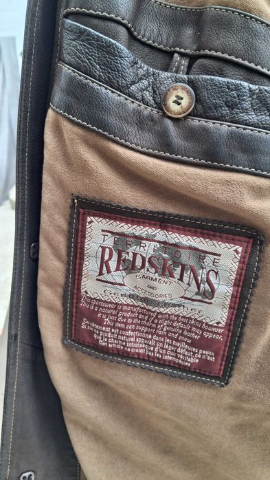 Casaco de cabedal XL REDSKINS