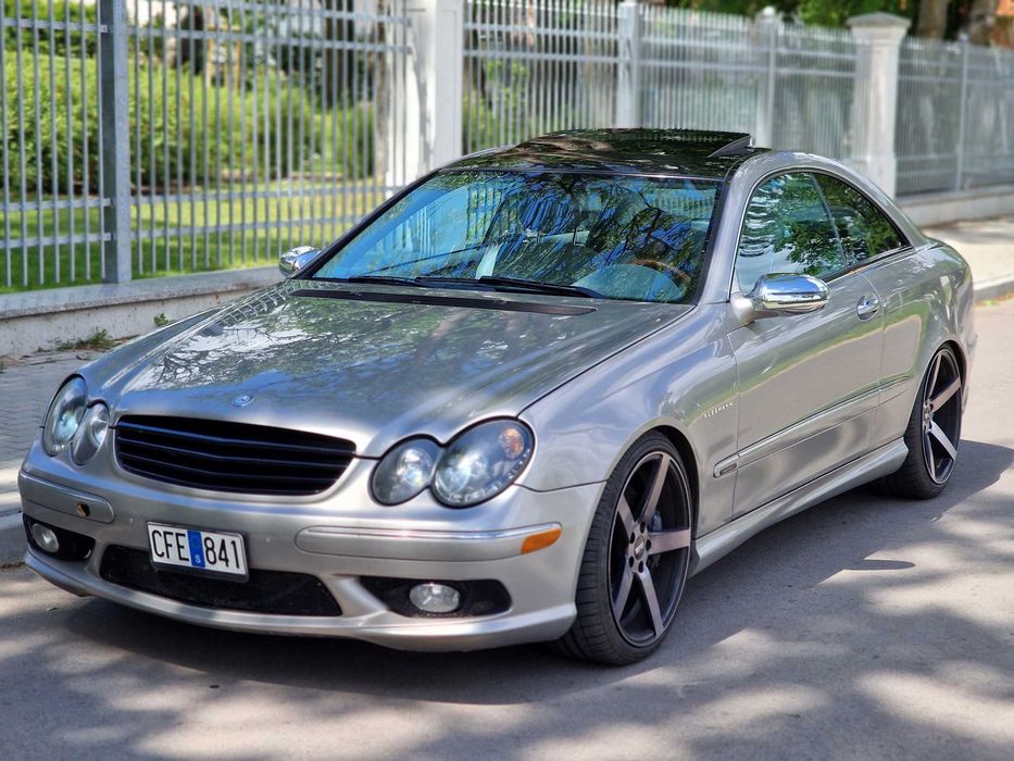 Mercedes clk 480 koni 5.0 v8 kleemann