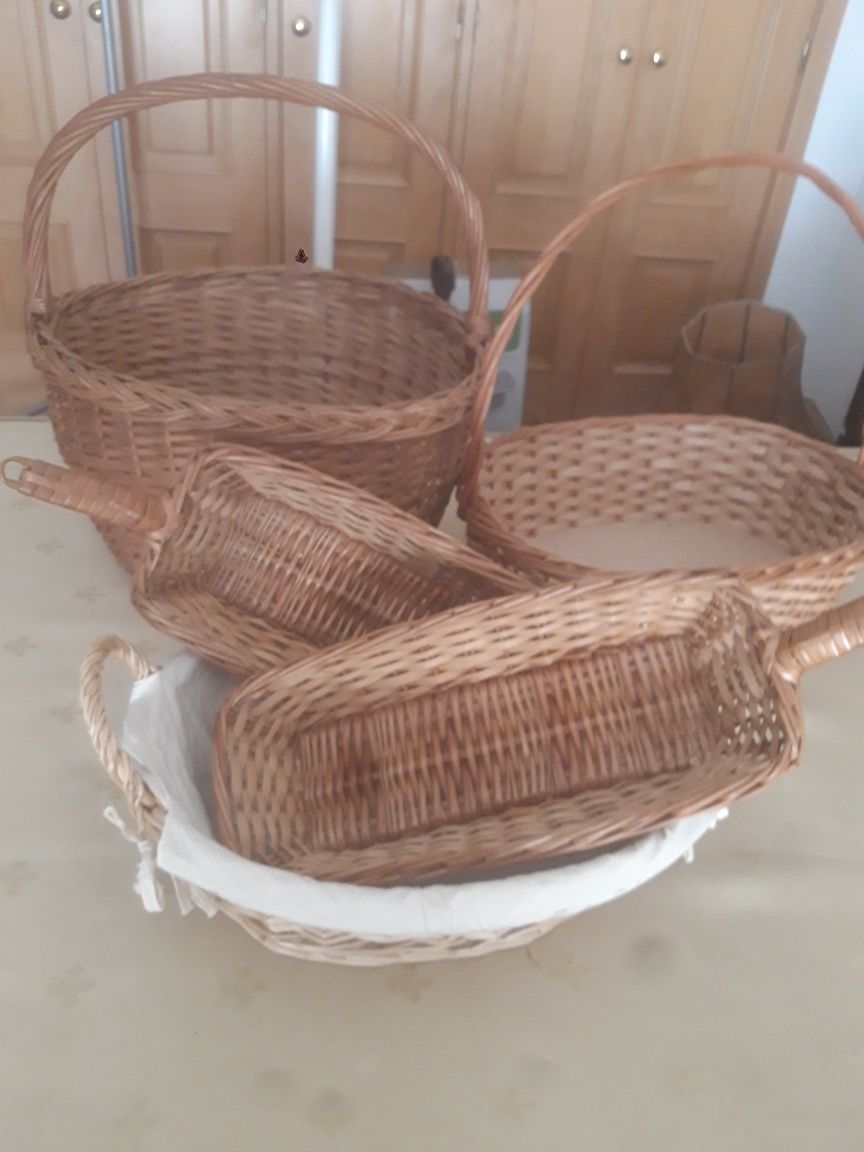 Cestos de cozinha e de decoracao