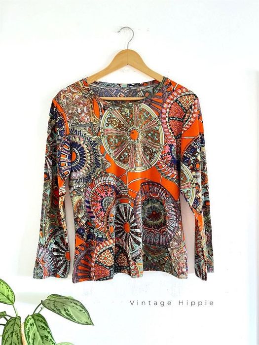 Camisola Hippie Artigo Vintage-Sweater Hippie Vintage Article