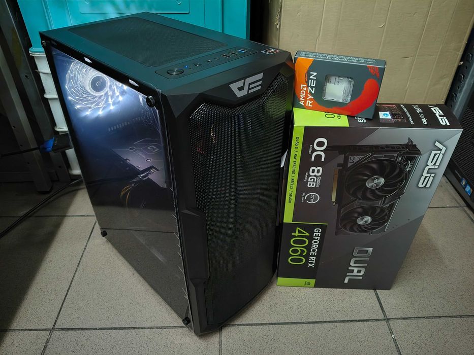 Gracz - RYZEN 5 3600/RTX 4060 8GB/16GB DDR4/SSD 512GB /GWR.