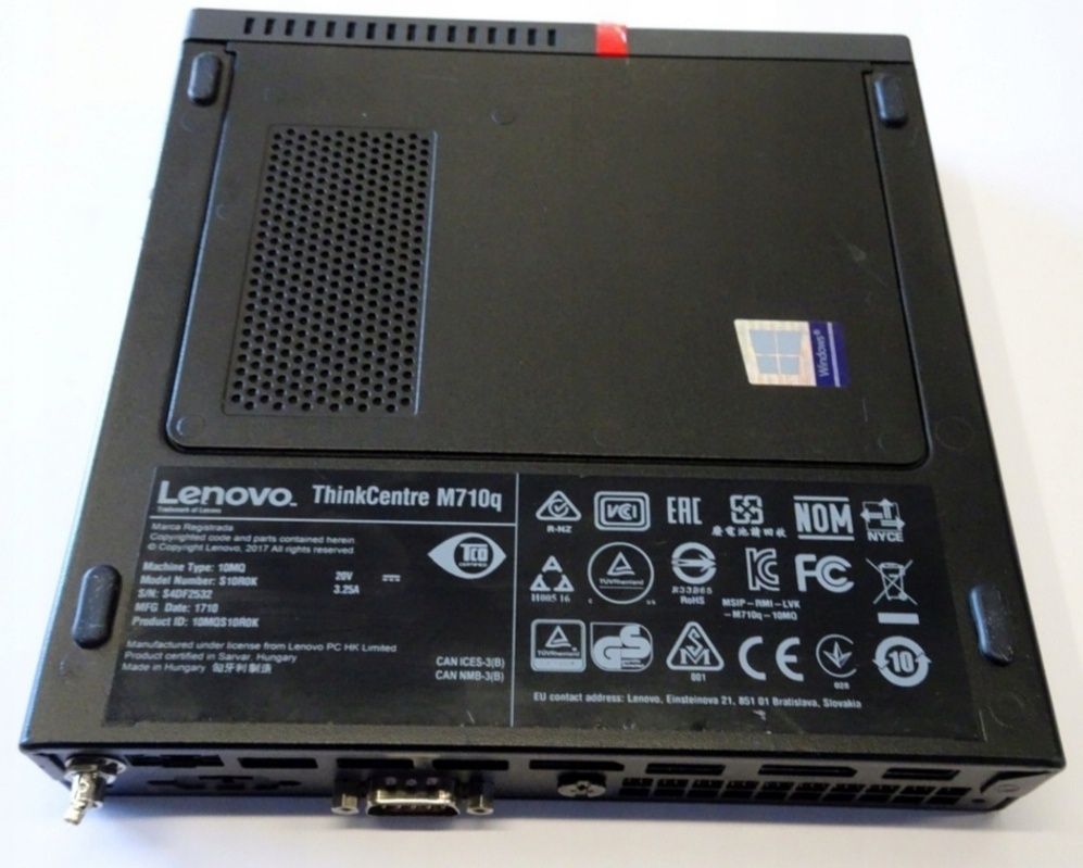 Mini PC Lenovo M710q Tiny G4560 8GB/288GB SSD M.2 WIN11