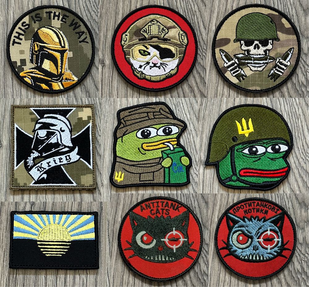 Вишивка виготовлення шевронів