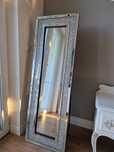Lustro stojące glamour crush diamond 150x50