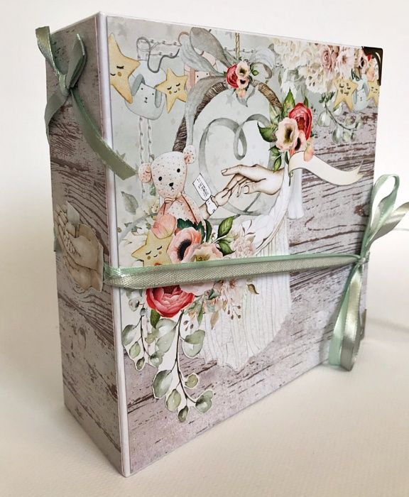 Album ciążowy scrapbooking
