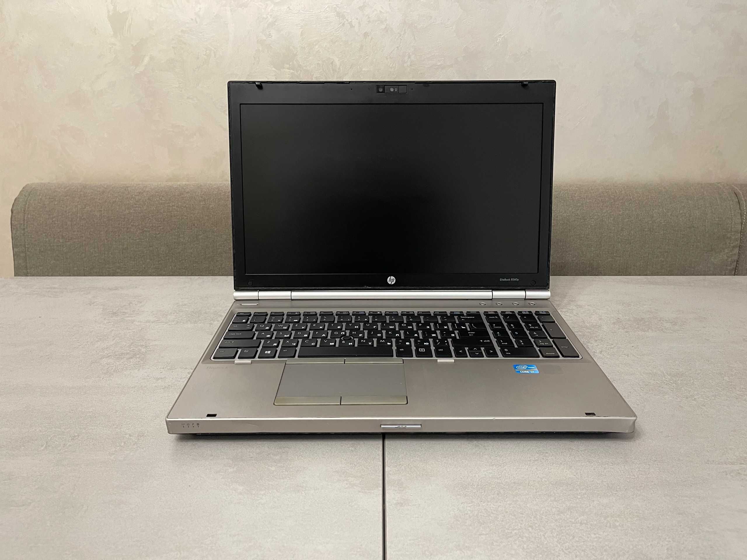 Ноутбук HP EliteBook 8560p, 15,6", i7-2720QM, 8GB 240GB SSD Radeon 1GB