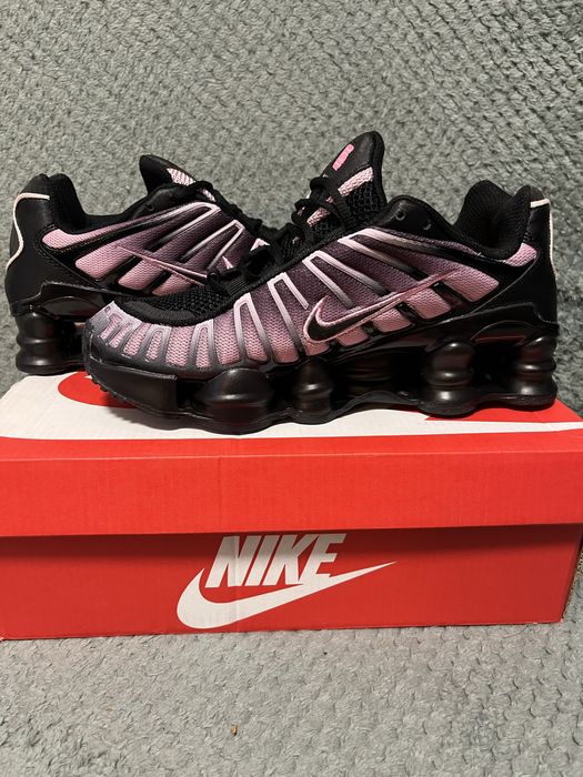 Buty nike shox tl woman rozowo czarne r. 39