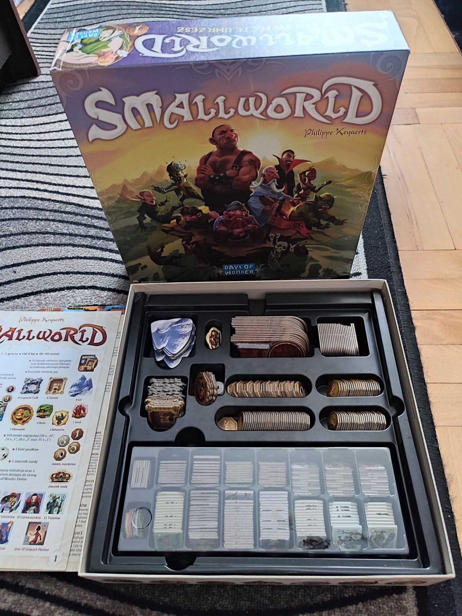 Smallworld - gra planszowa, polska wersja językowa.