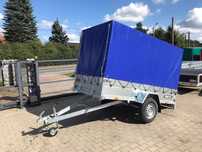 Przyczepa Towarowa Carro  265x125  Beta Uchylna Mocna Spawana DMC 750
