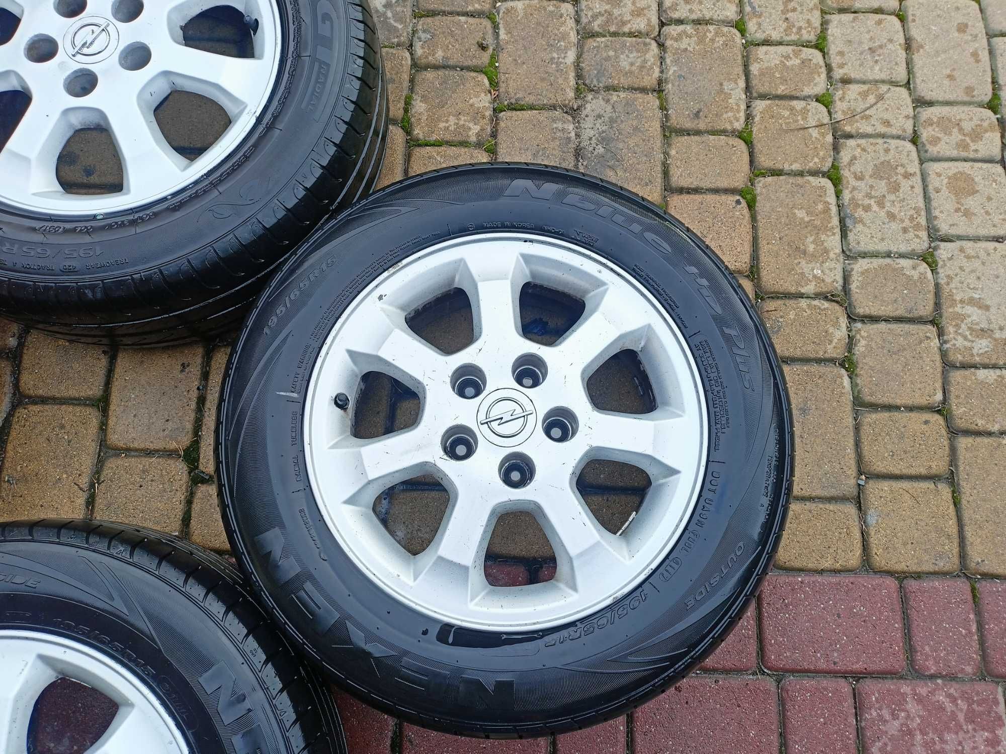Koła aluminiowe z oponami OPEL 195/65R15 5X110