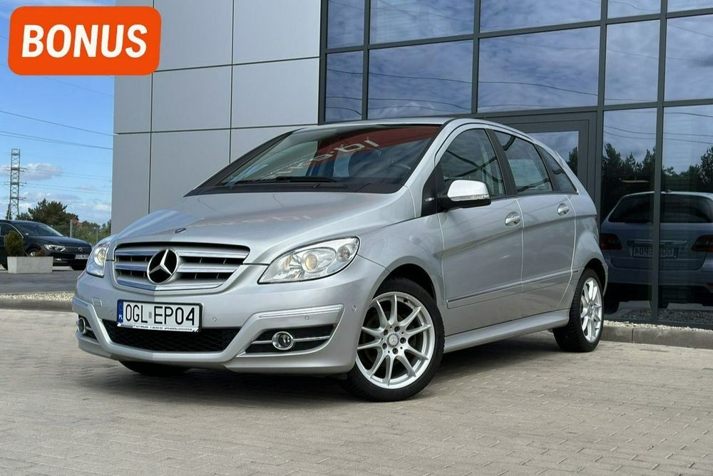 Mercedes-Benz Klasa B Półskóra, Klimatyzacja, Czujniki, Multifunkcja, Alu, GWARANCJA, Serwis