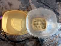 Tupperware pojemnik na ser wędliny cheesmart z pokrywką zamykany