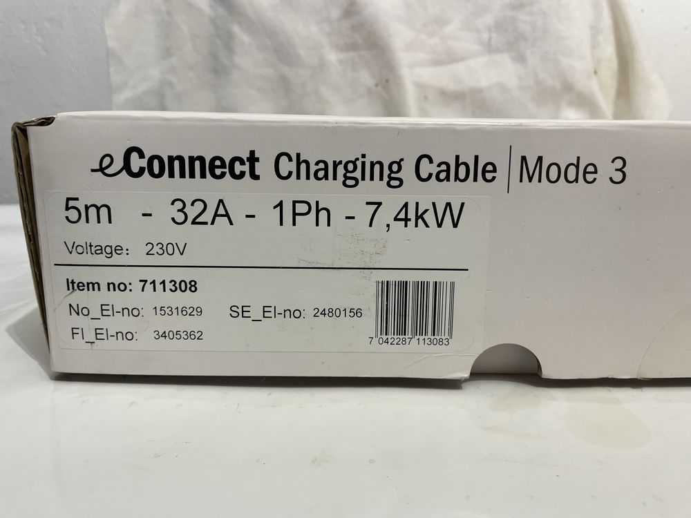 Kabel do ładowania Defa eConnect Mode 3