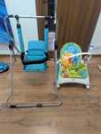 Huśtawka i bujaczek fisher price