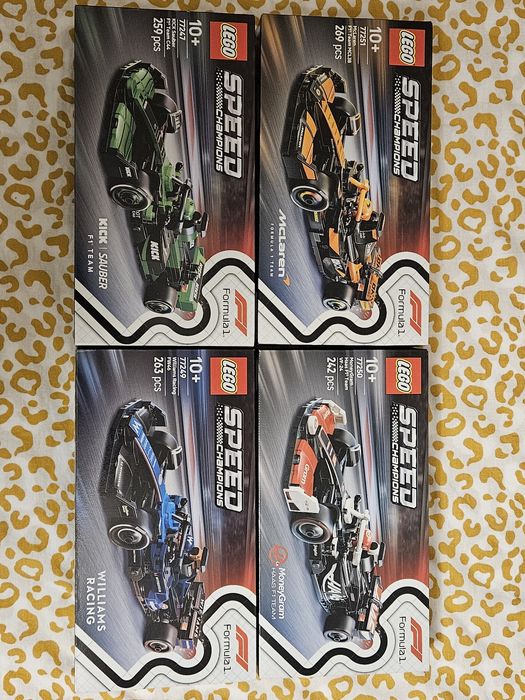 LEGO oficial. Formula 1 Speed champions. Selados, novos.
