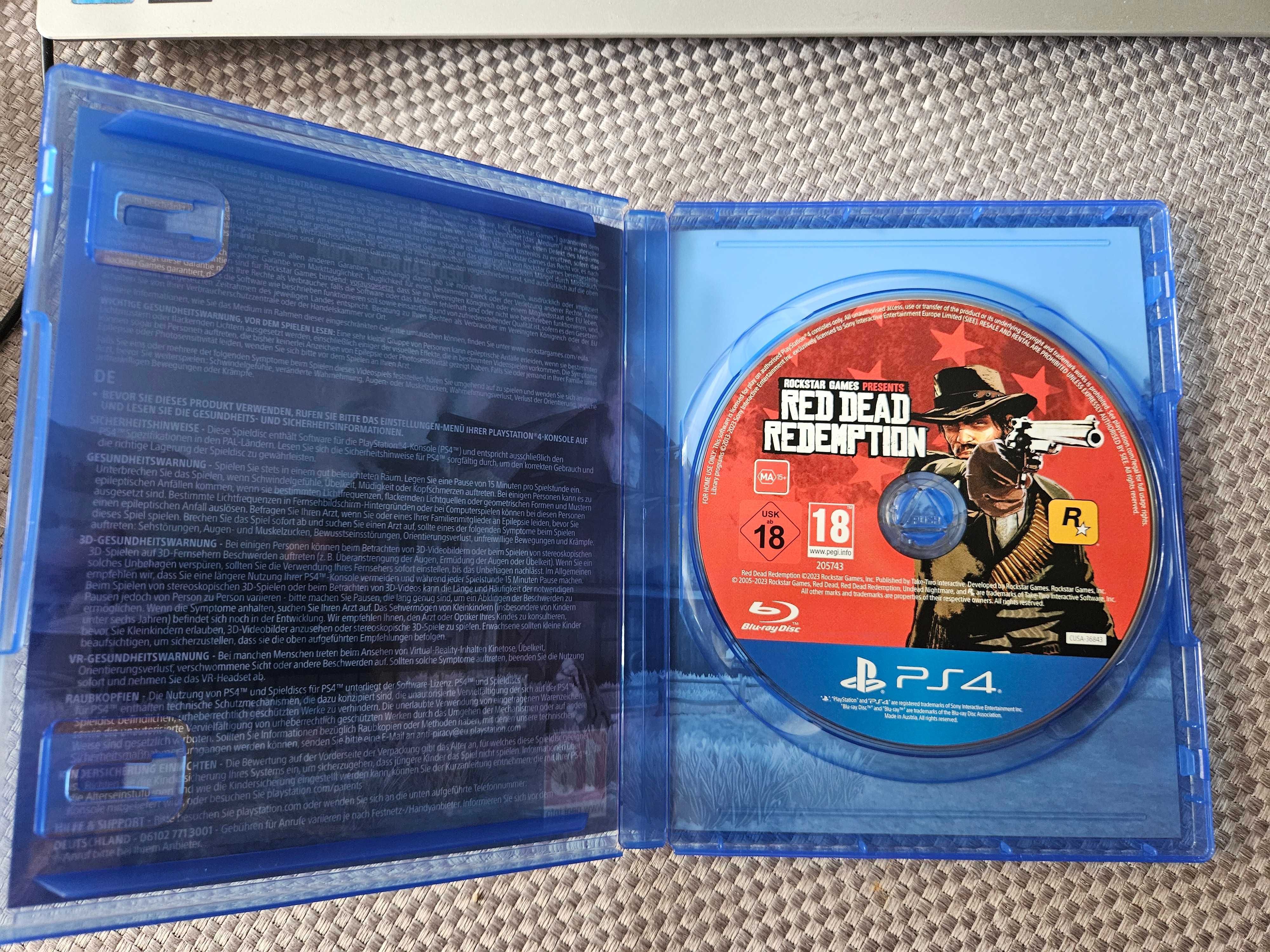 Red Dead Redemption 1 PS4 Polska Wersja