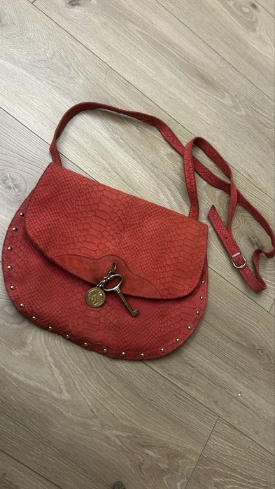 Torba na ramie zamszowa justor