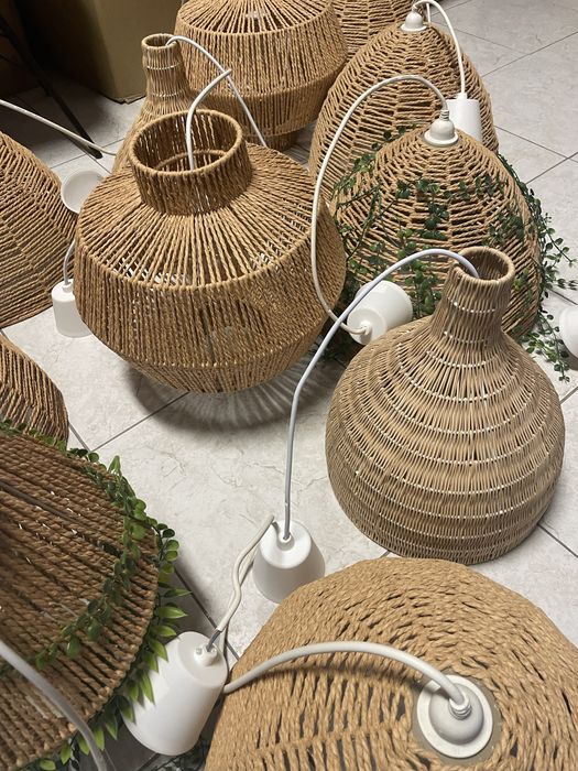 Candeeiros de teto variados - interior