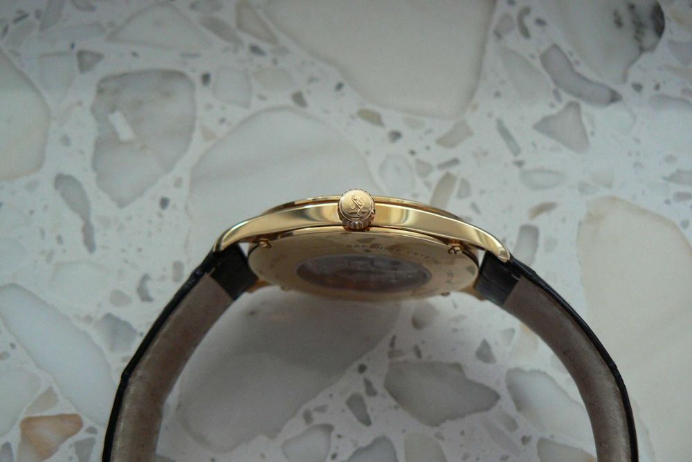 Louis Erard złoto 18K omega gold 750 złoty zegarek