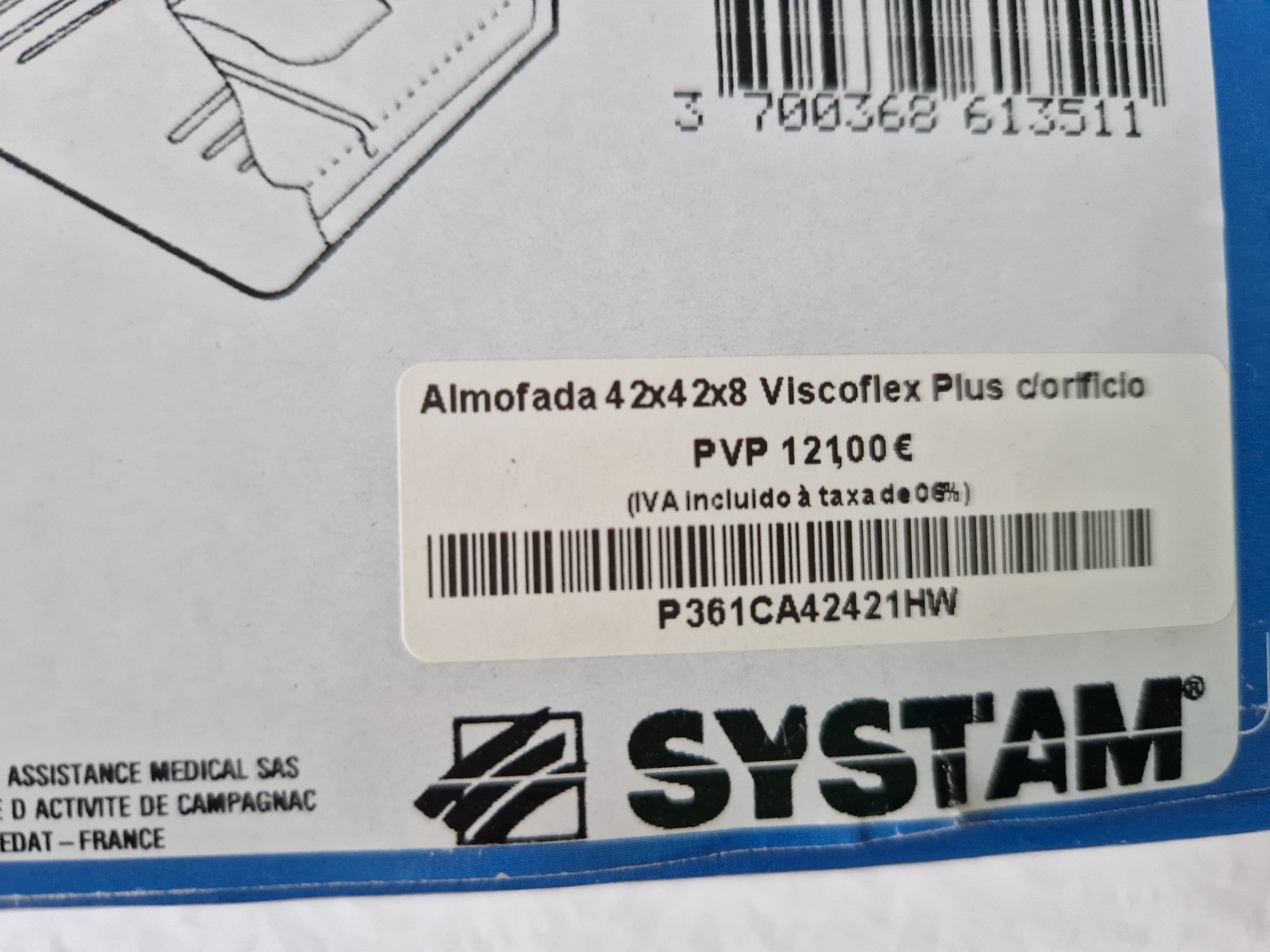 Almofada  Systam antiescaras Nova