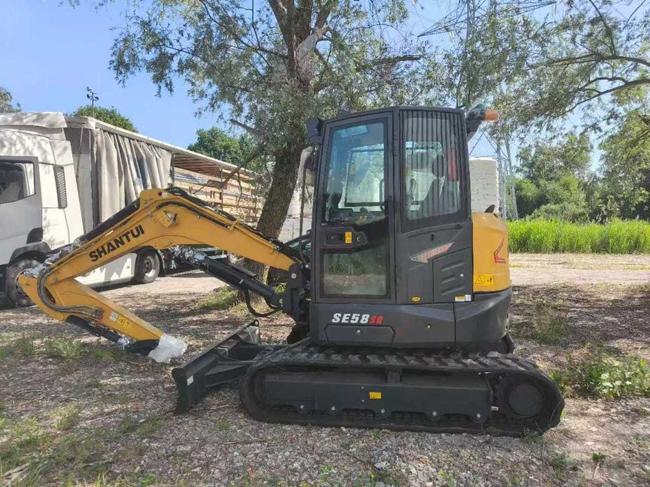 Koparka gąsienicowa Shantui 5,8 t Silnik Kubota 47 KM !!!