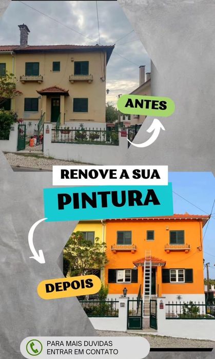 Pintura exterior e interior